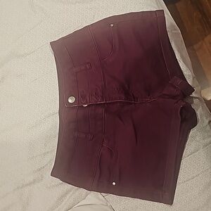 Extra high waisted shorts